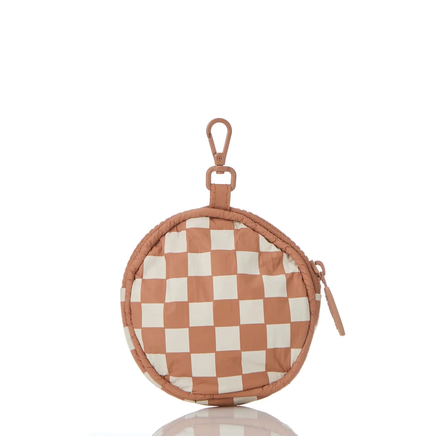 Petite Check Cutie - Toffee on Sandstone