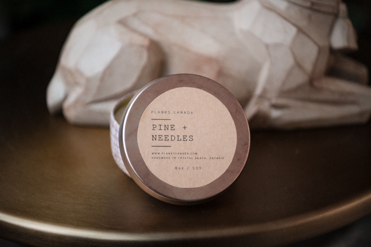 Pine Needles - Double Wick Soy Candle