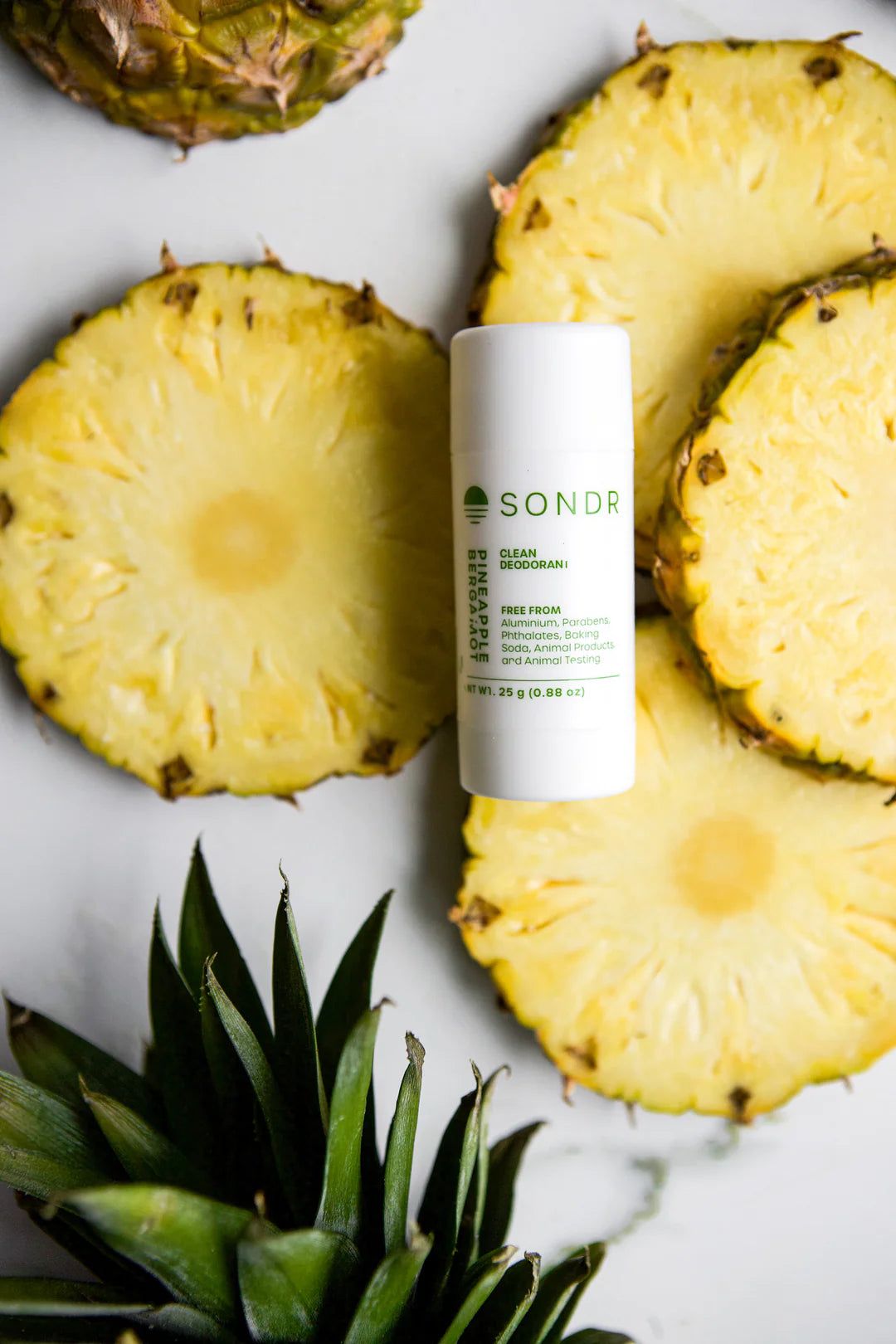 Pineapple Bergamot All Natural Deodorant - Travel Mini