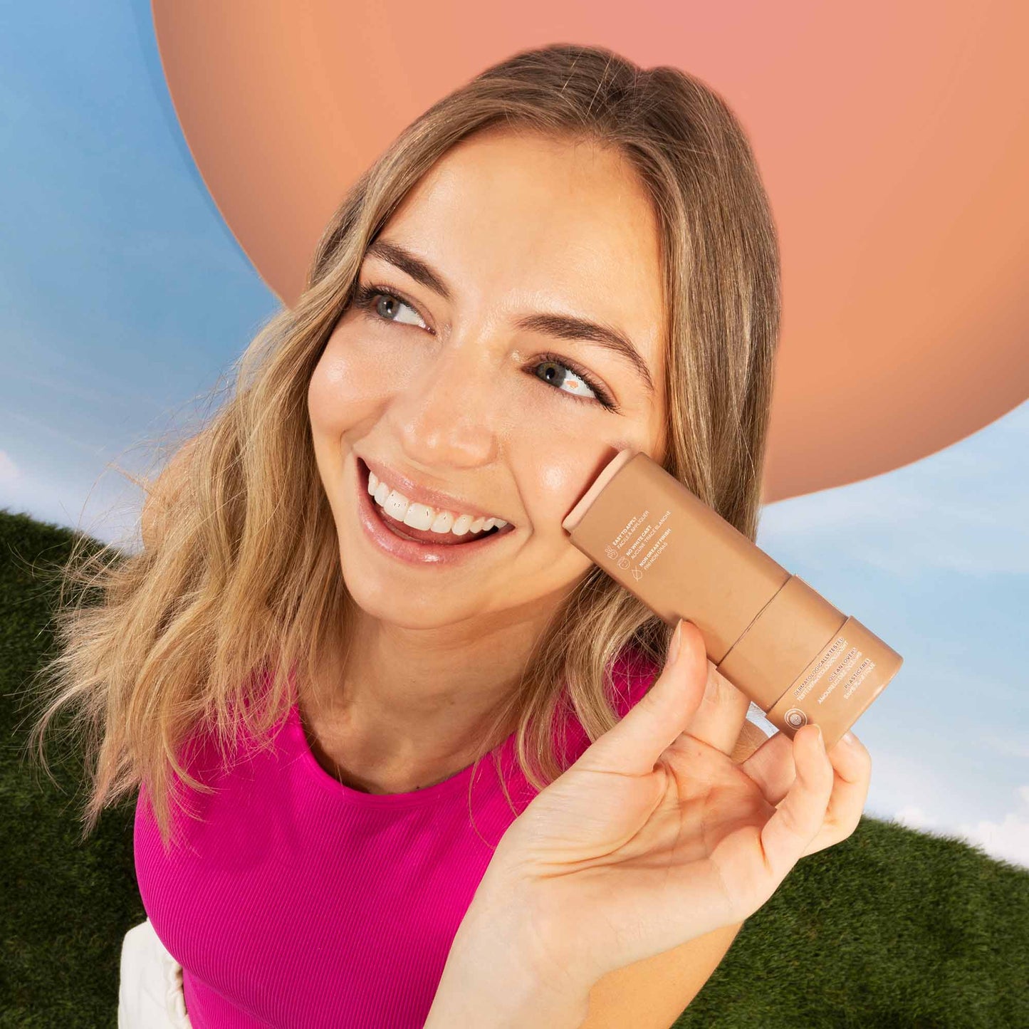 Plastic-free Tinted Mineral Sunscreen Face Stick Spf 30 - 20g