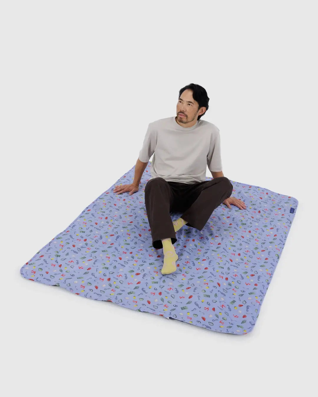 Puffy Picnic Blanket - Sea Charms