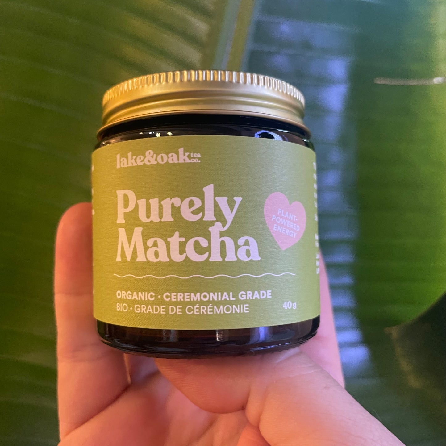 Purely Matcha - Organic Ceremonial Grade Matcha - 40g