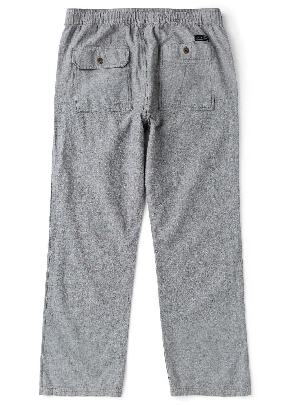 Rails Linen Eco Elastic Pant - Graphite