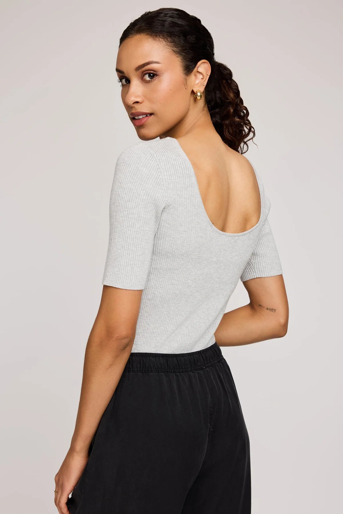 Rooney Top - Heather Ash