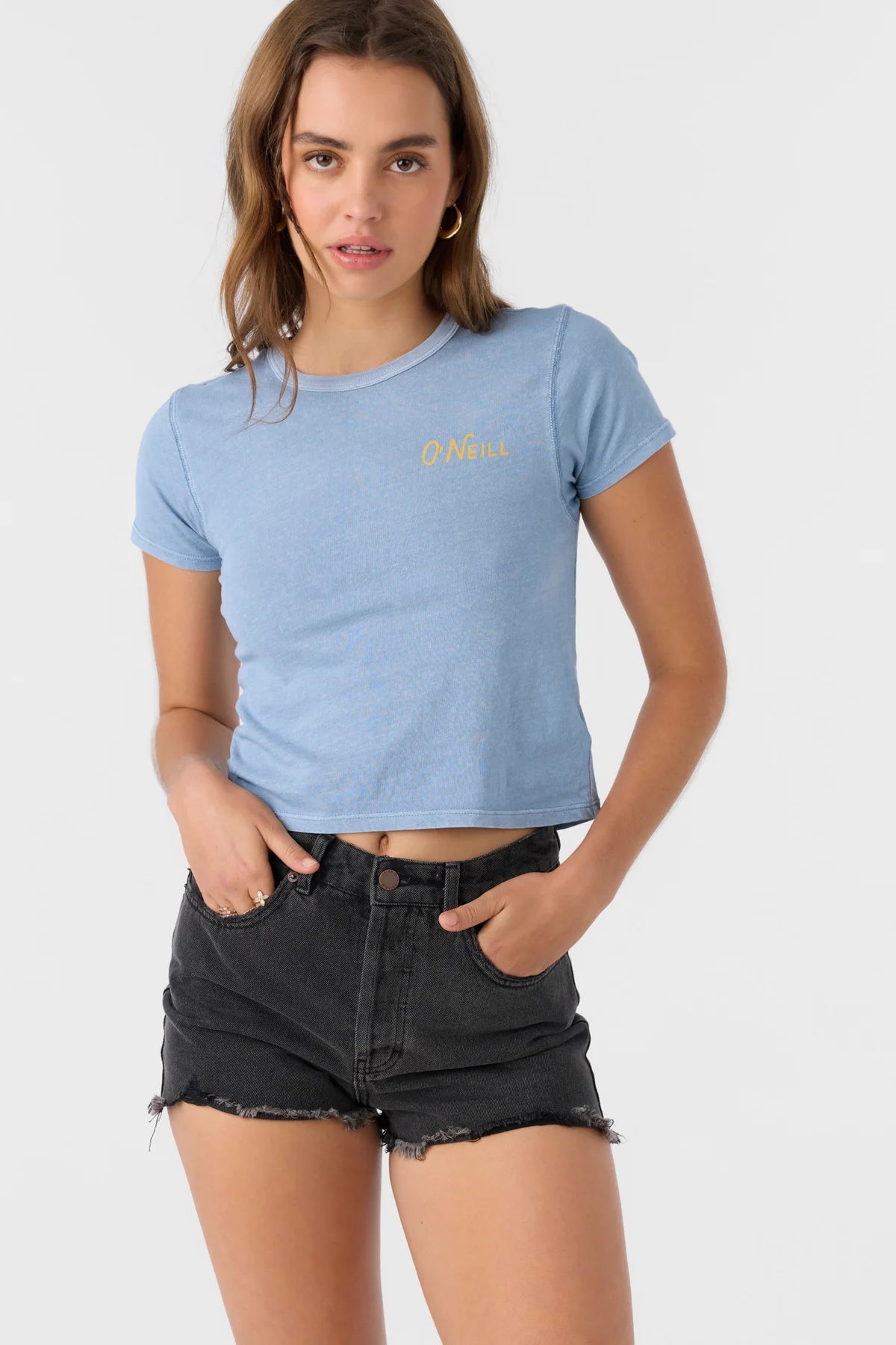 Lanisa Denim Short - Black