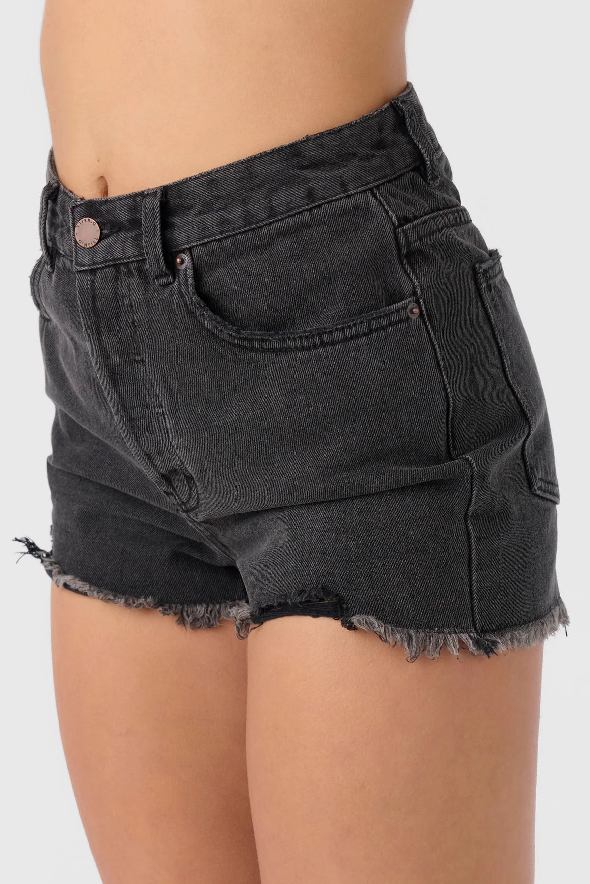 Lanisa Denim Short - Black