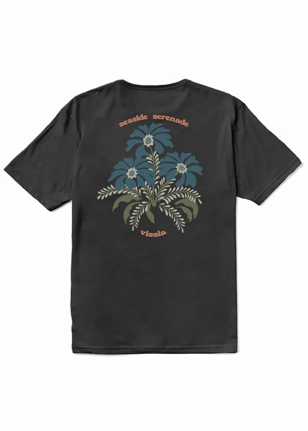 Seaside Serenade Organic Tee - Phantom
