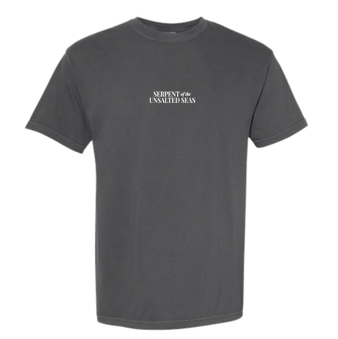Serpent of the Unsalted Sea Tee - Washed Black