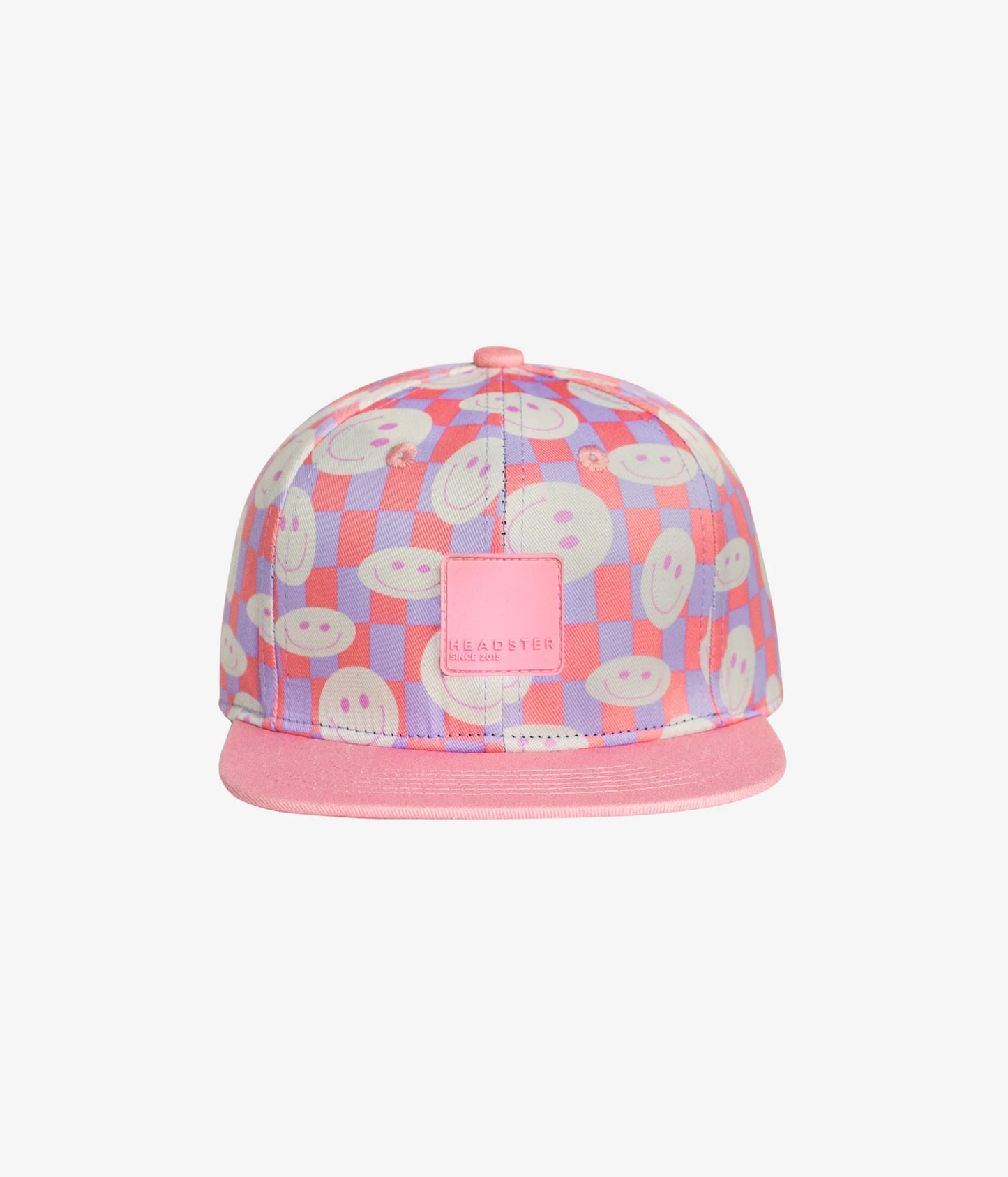 Smiley Snapback - Cadmium Orange
