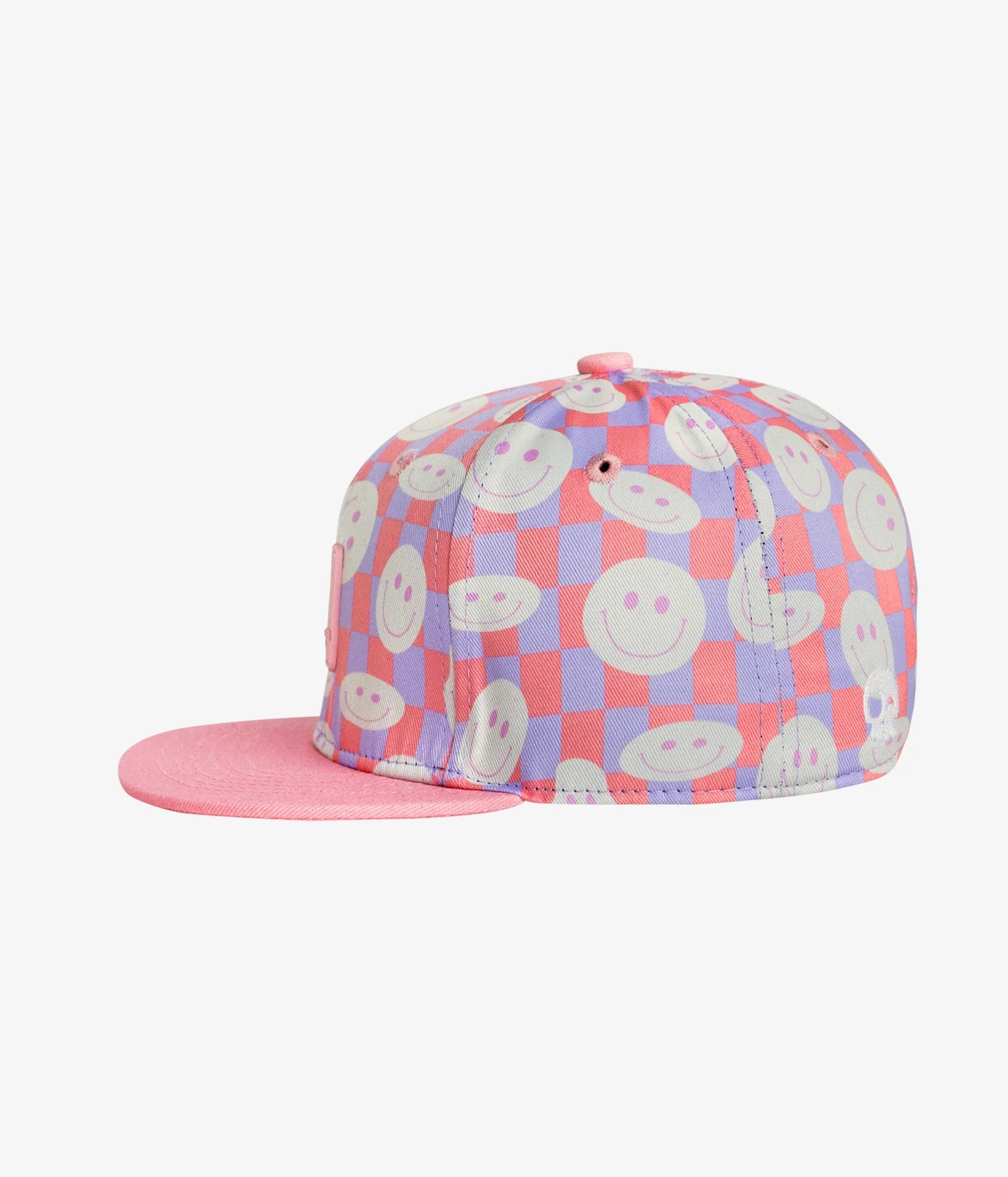 Smiley Snapback - Cadmium Orange
