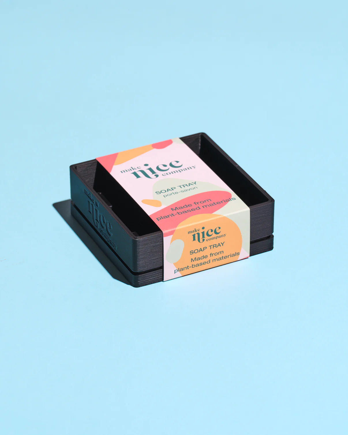 Plant Based Soap Tray - Black