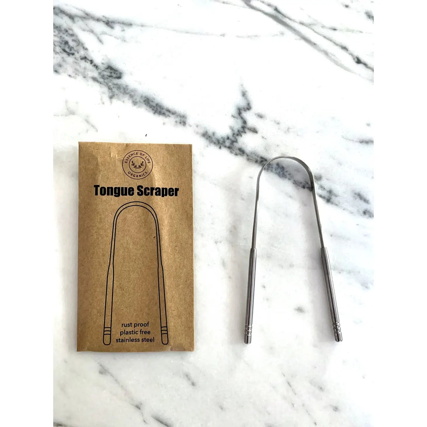 Stainless Steel Tongue Scraper