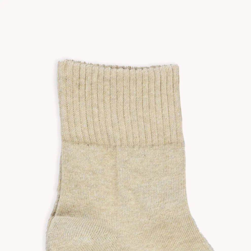 Striped and Solid Pima Cotton Socks - Honey Pima