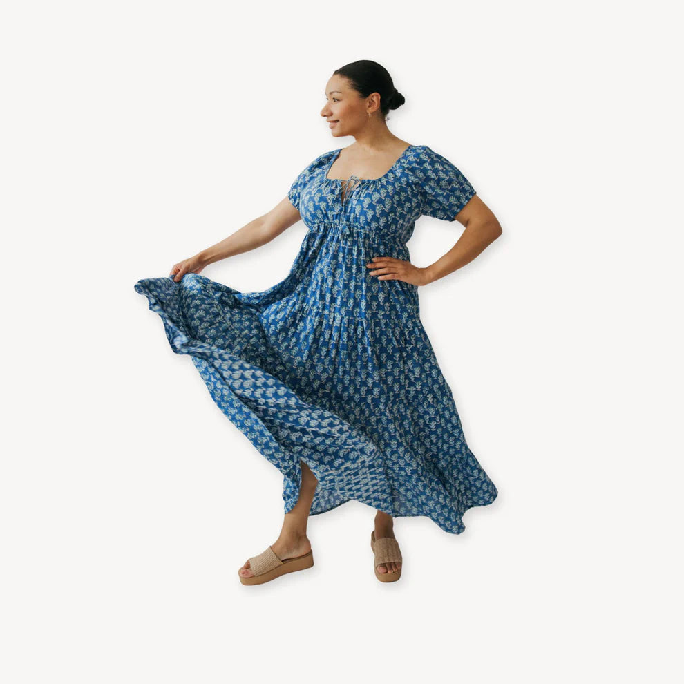 Tara Maxi Dress - Sapphire