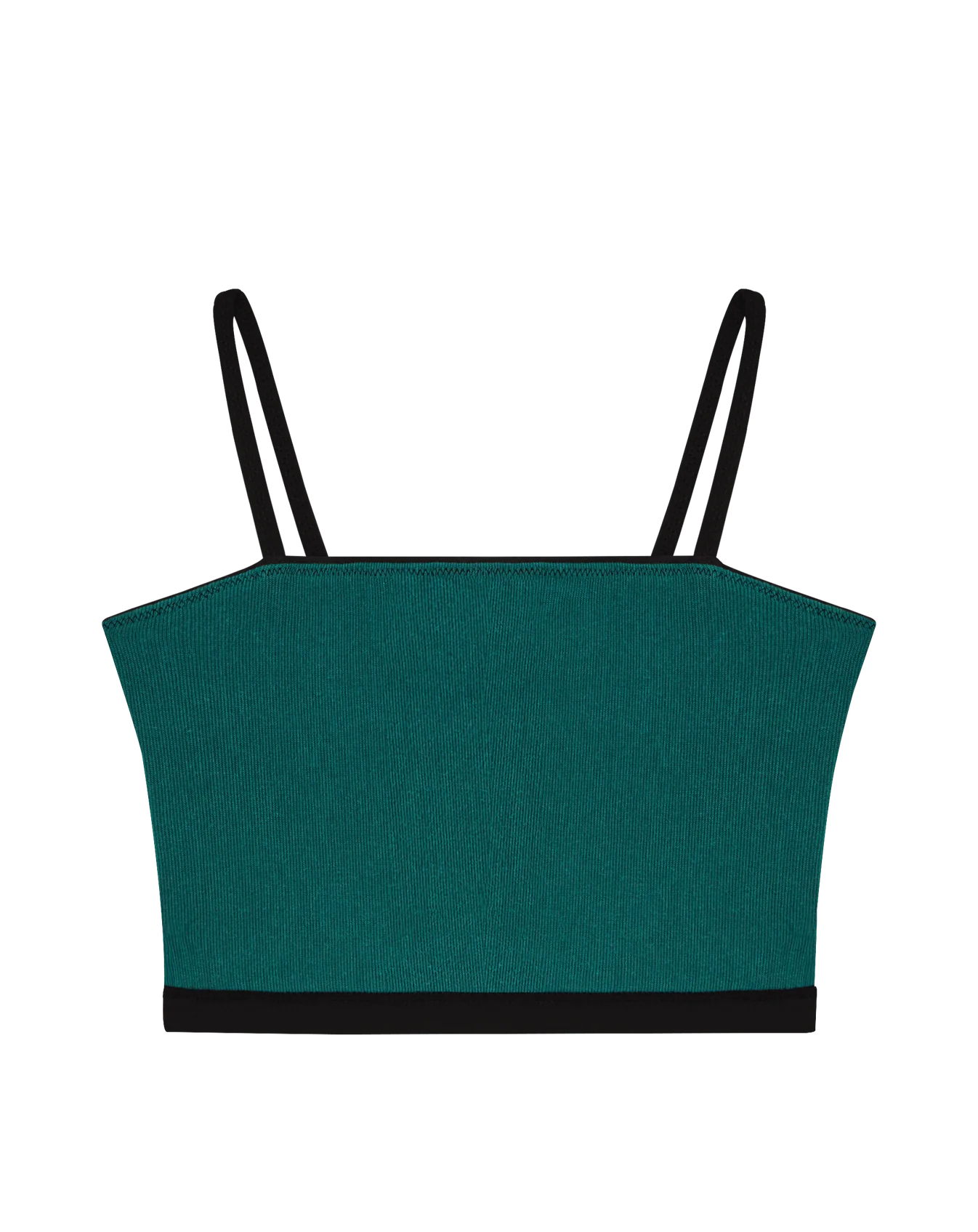 Tata Crop Cami - Black
