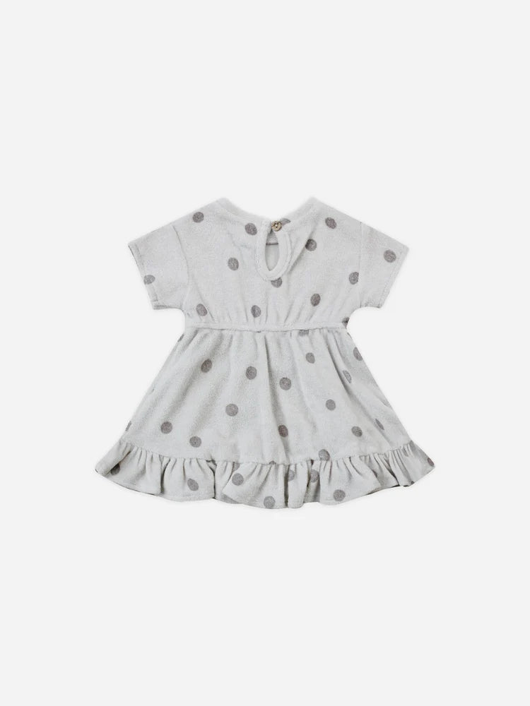 Terry Dress - Polka Dot