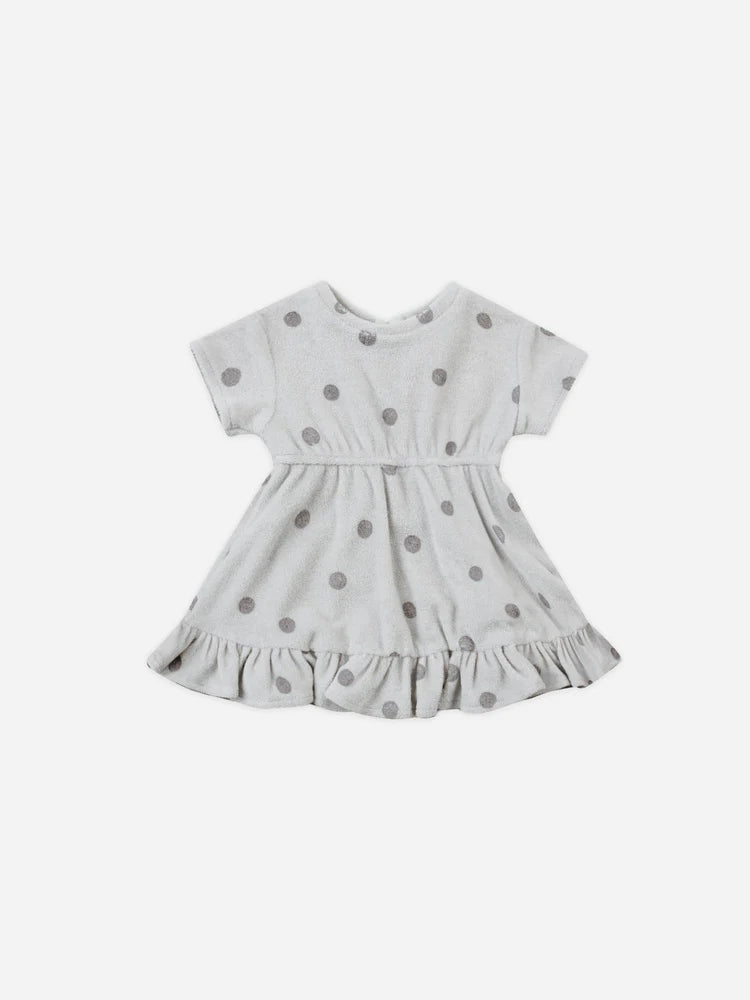 Terry Dress - Polka Dot