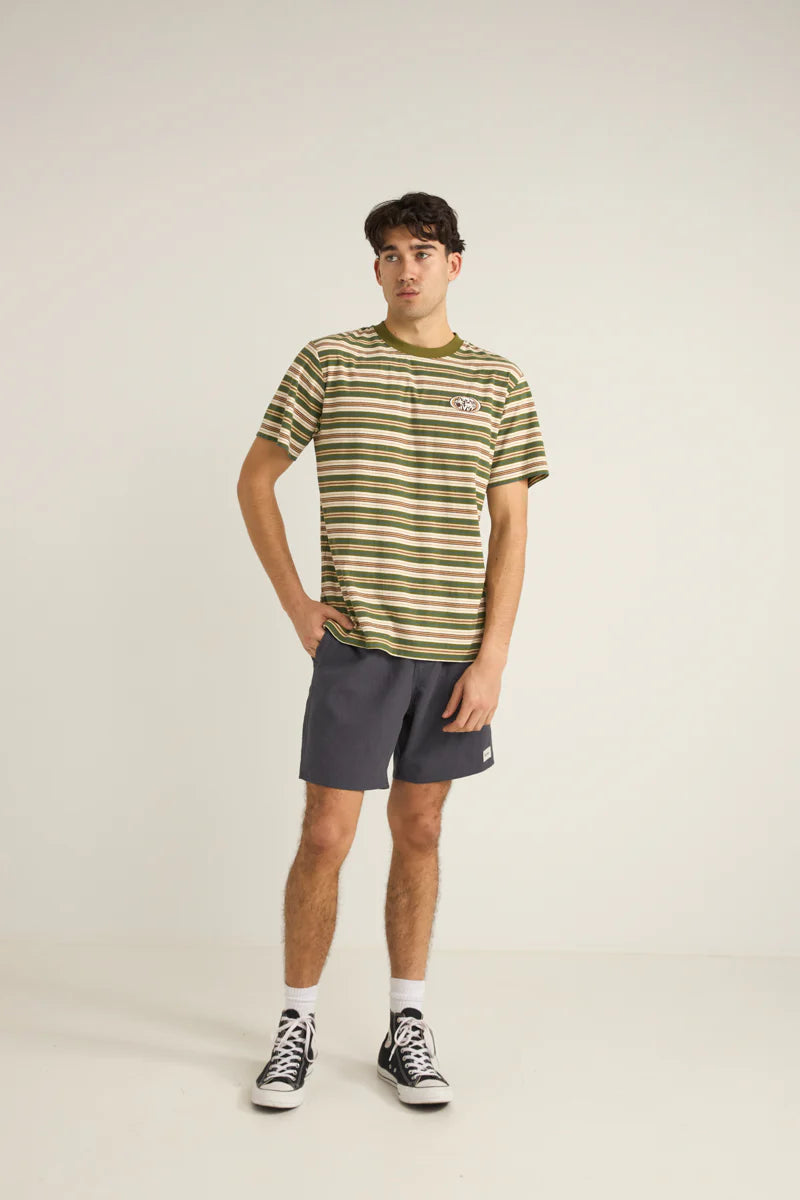 Textured Linen Jam - Navy