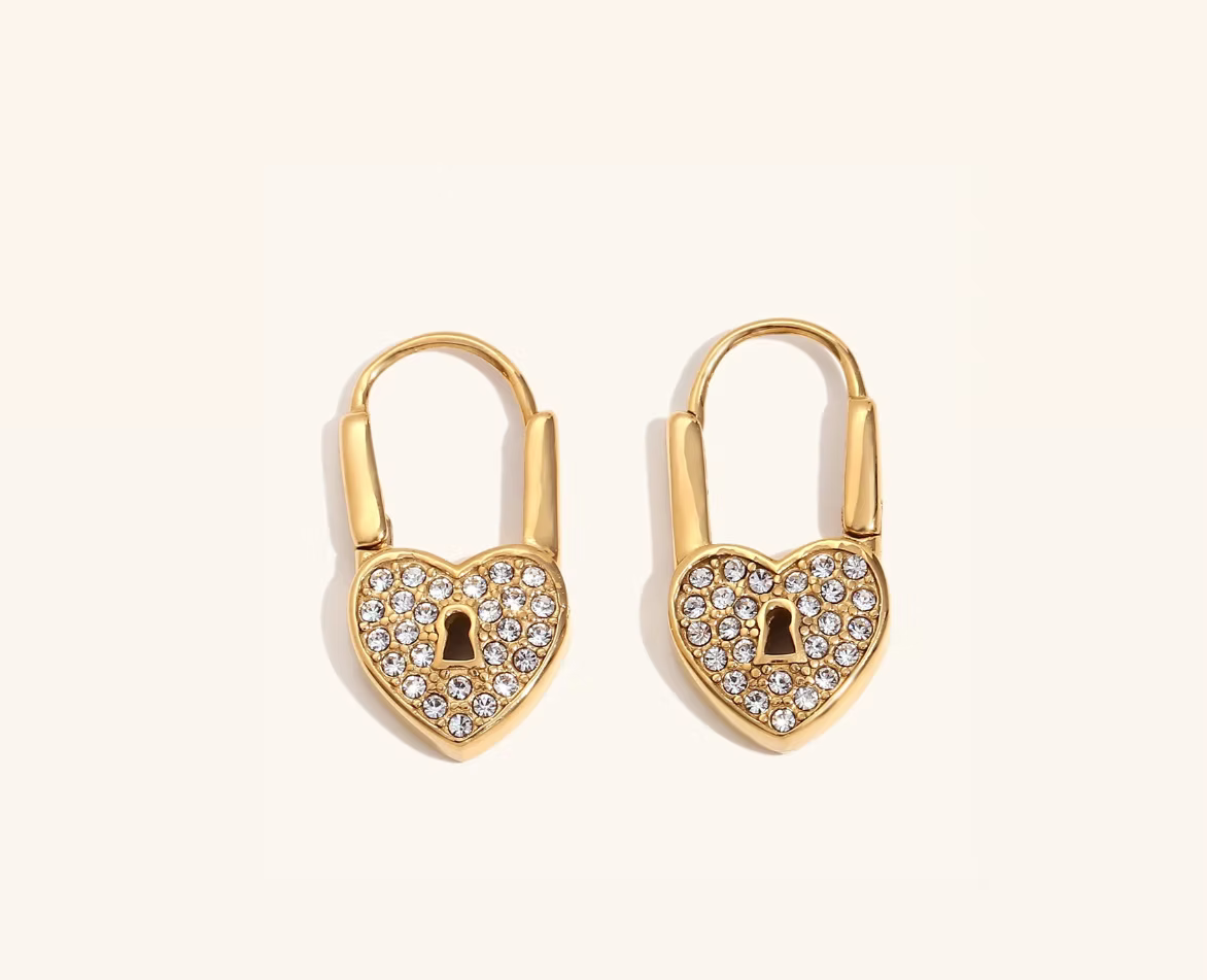 The Love Locks Earrings