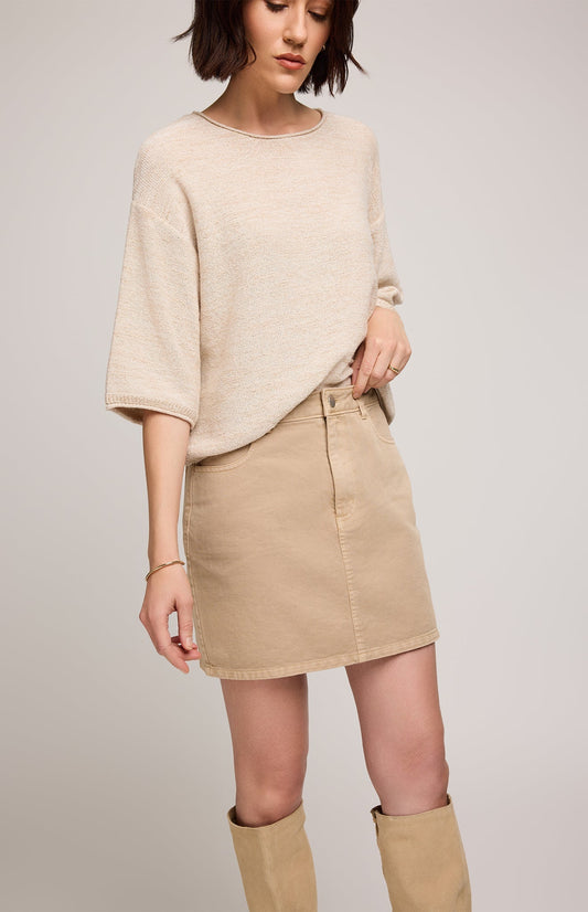 Thea Skirt - Tan