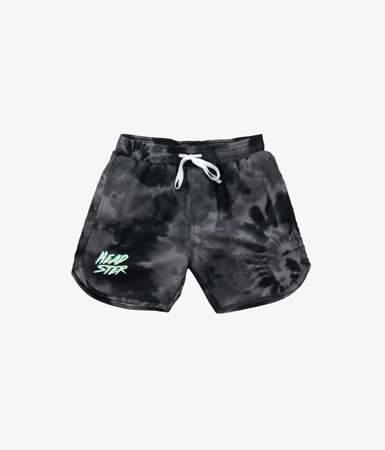 Tie Dye Swim Short - Black