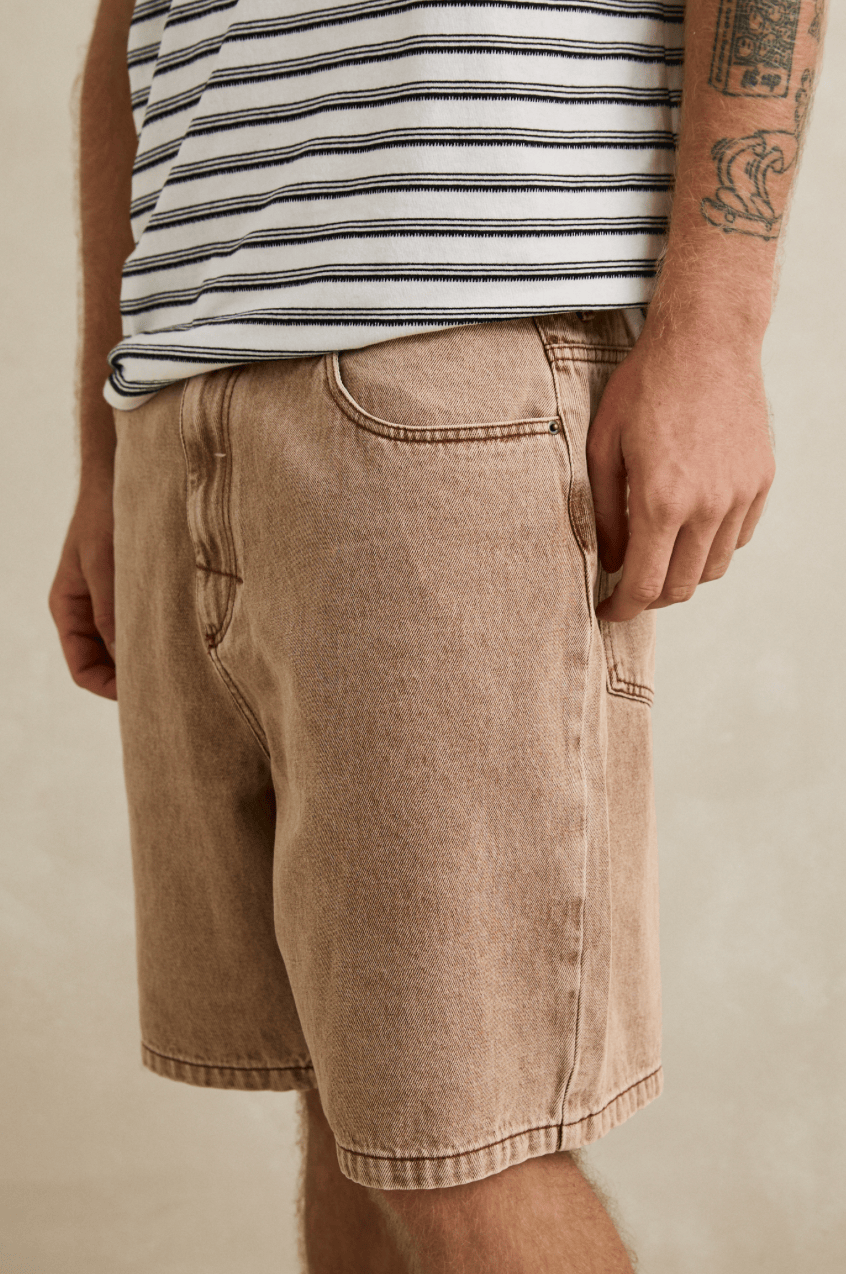 Toby Denim Short - Cedar