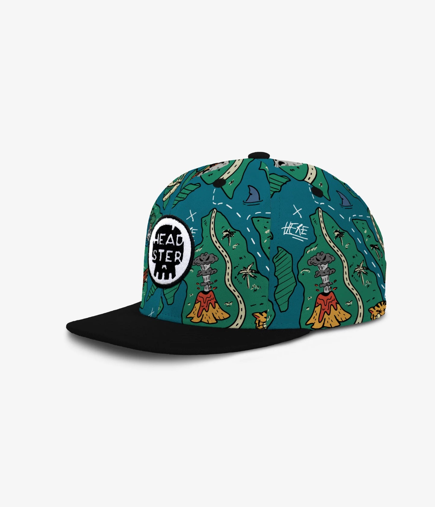Treasure Map Snapback Hat