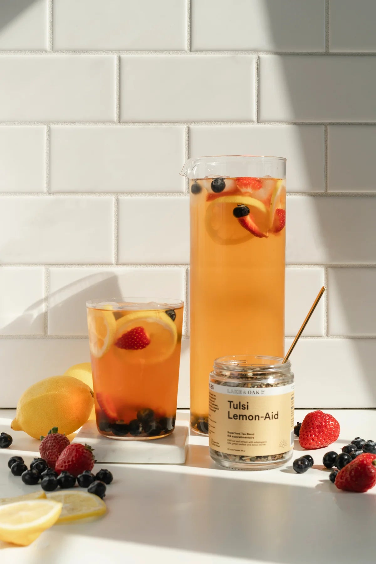 Tulsi Lemon-Aid - Loose Leaf Tea - 24 Cups
