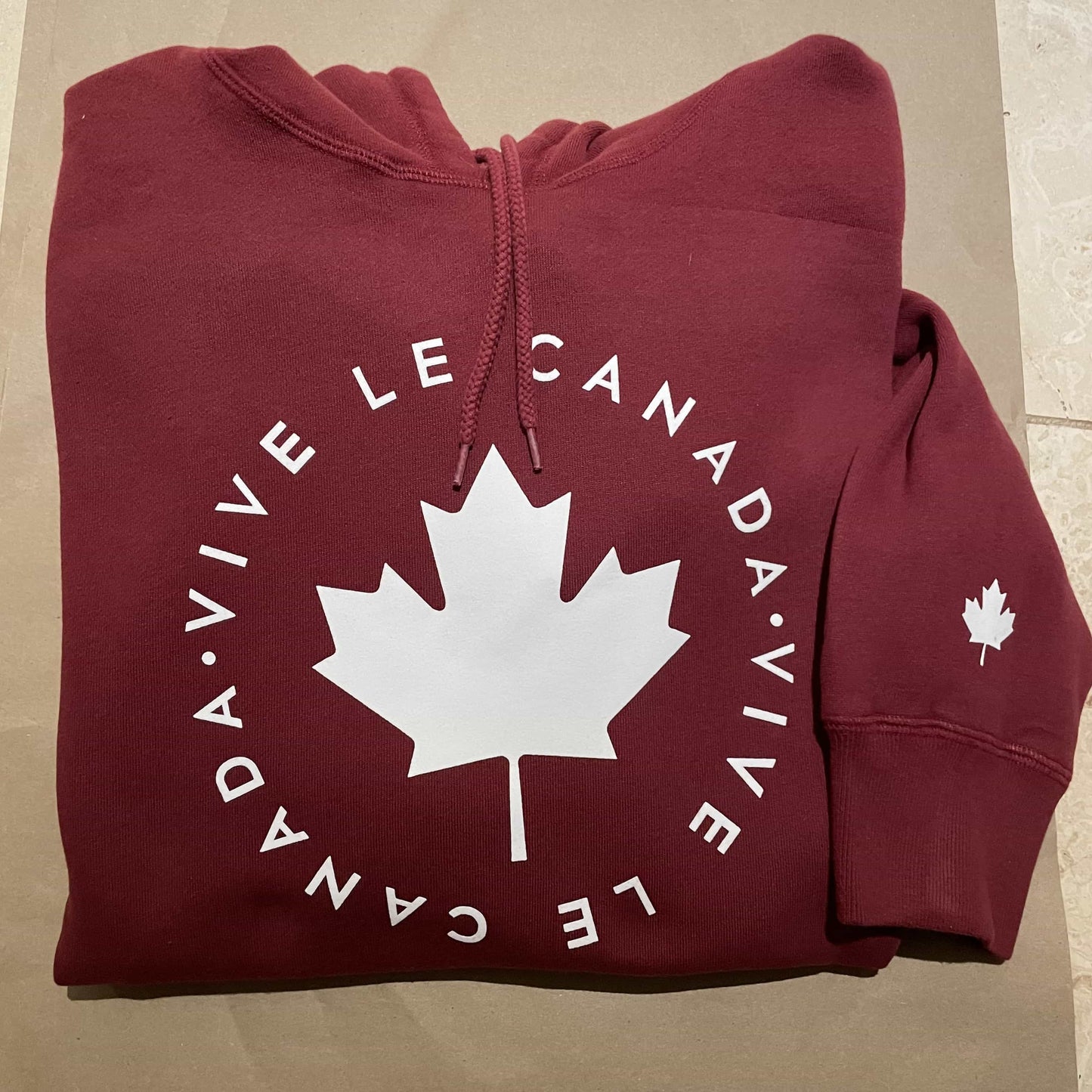 Vive Le Canada Hoodie - Red