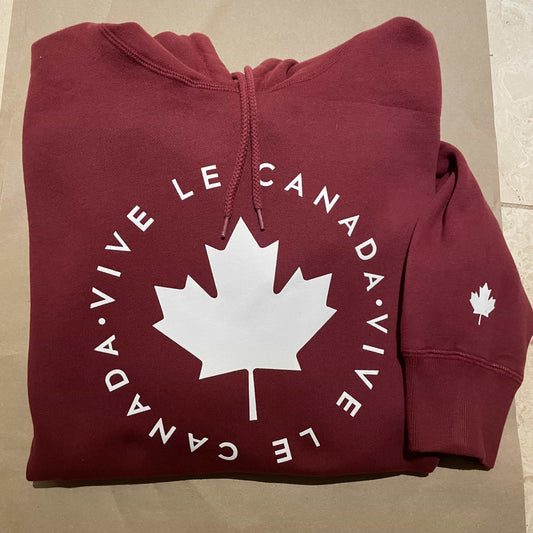 Vive Le Canada Hoodie - Red