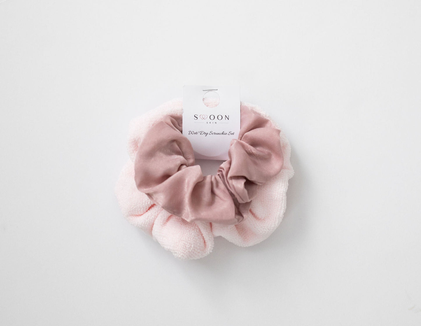 Wet/Dry Scrunchie Set - Blush