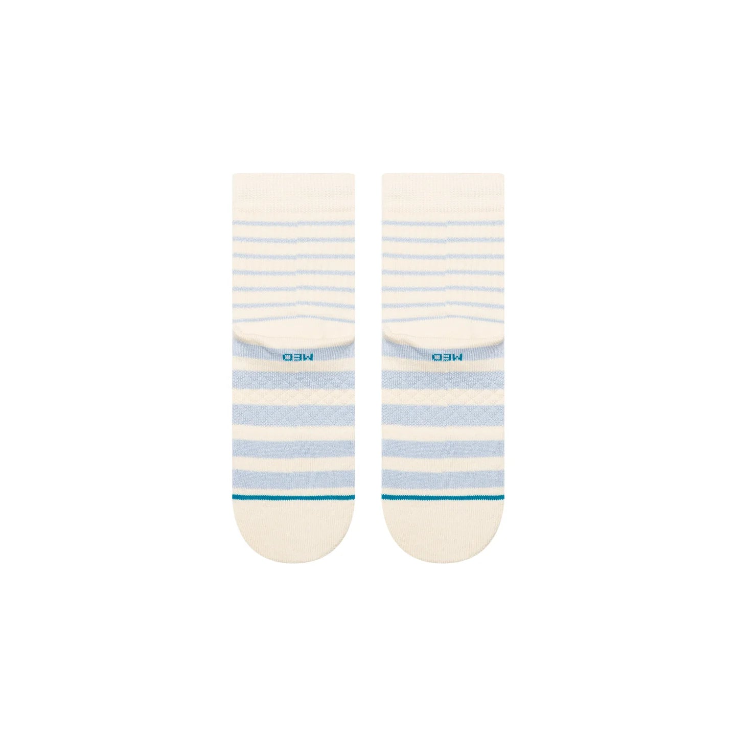 Womens Vista Quarter Socks - Ivory