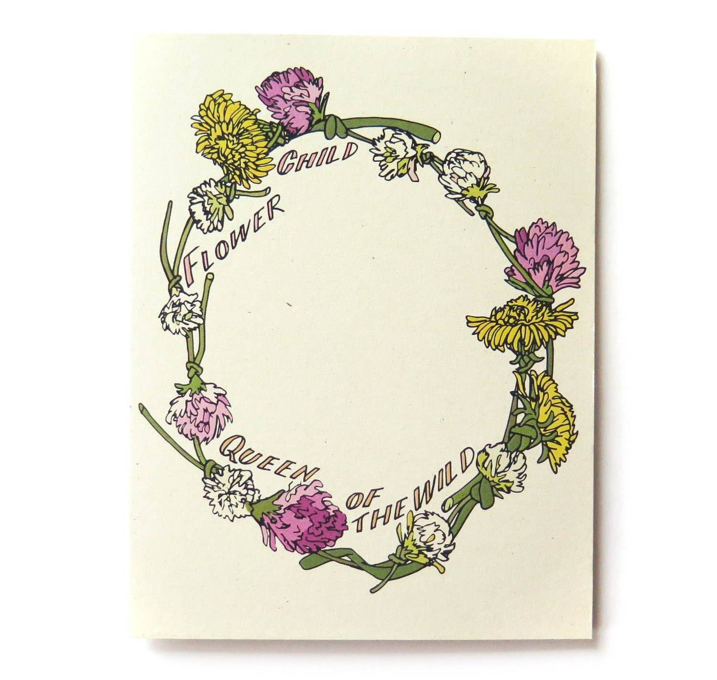 Flower Crown Card