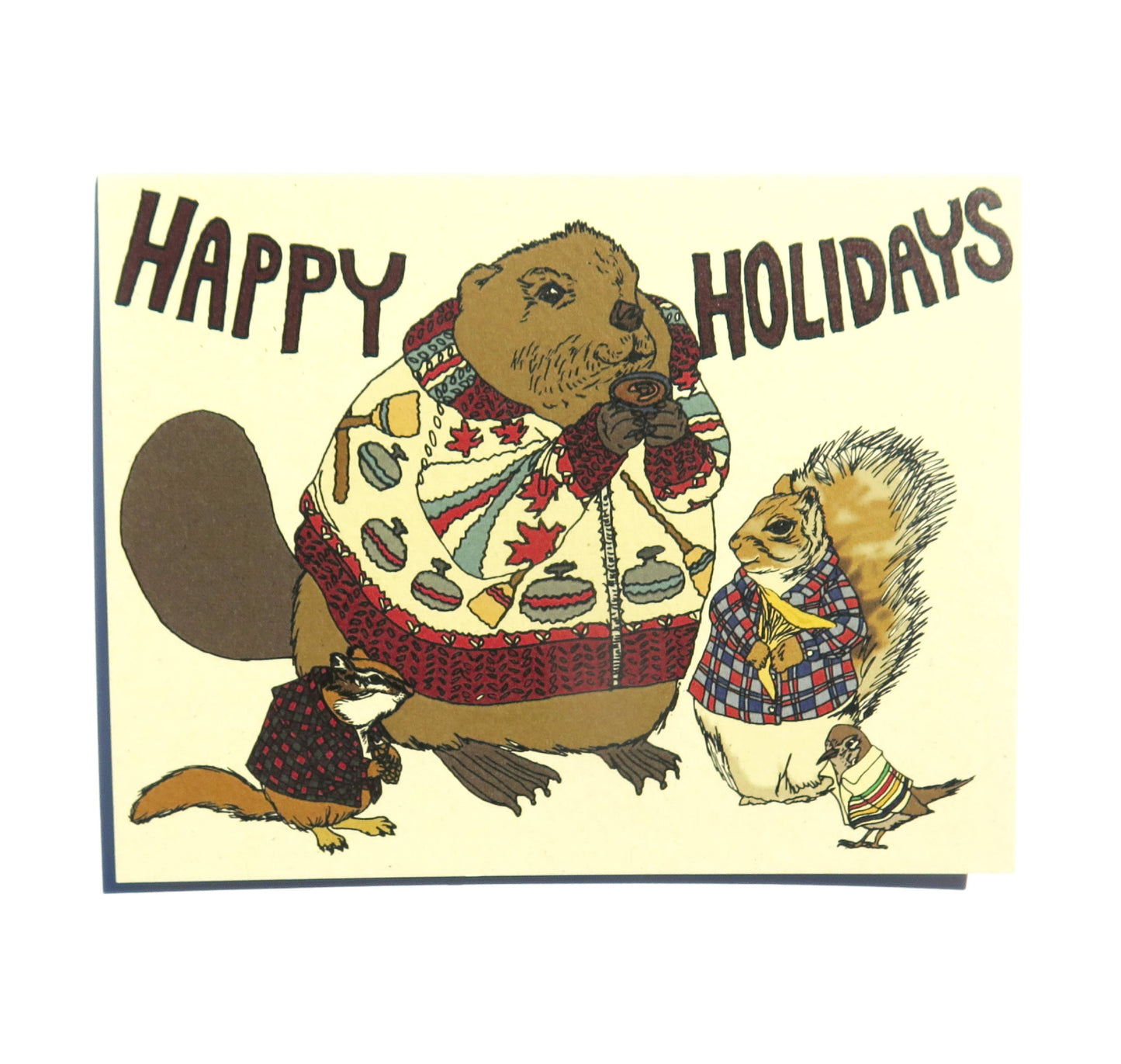Happy Holidays Friends Card