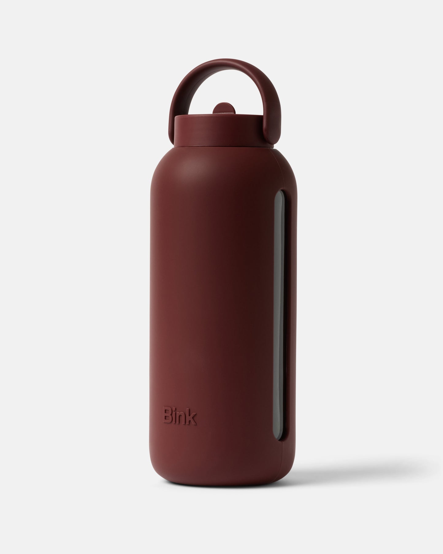 Big Bottle 36oz Glass Water Bottle - Black Cherry