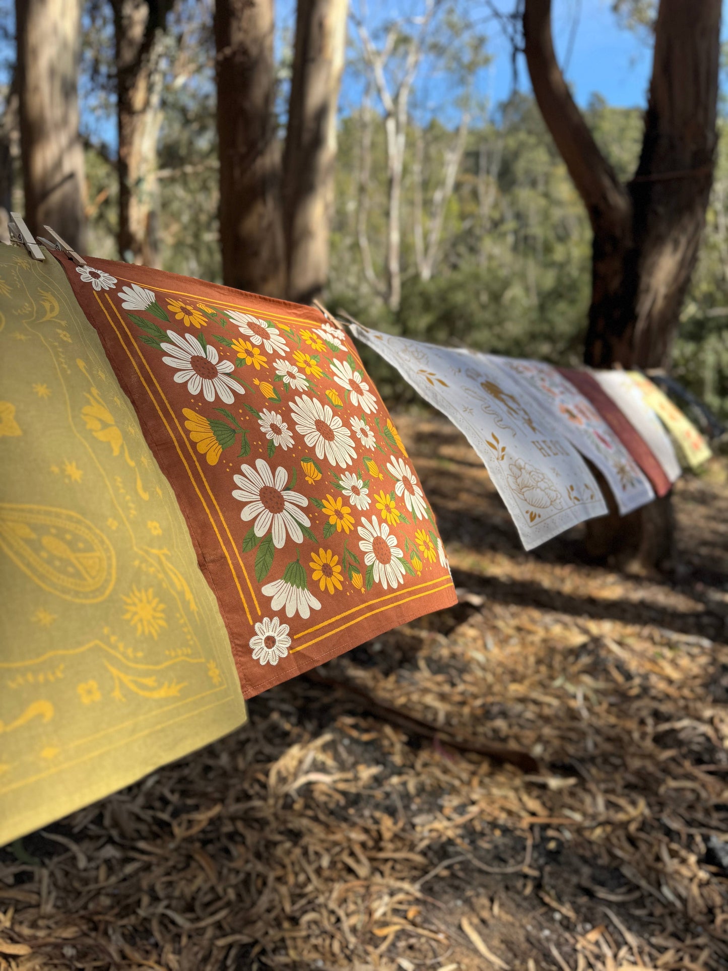 The Miller Bandana ( wild rag, embroidered bandana, western