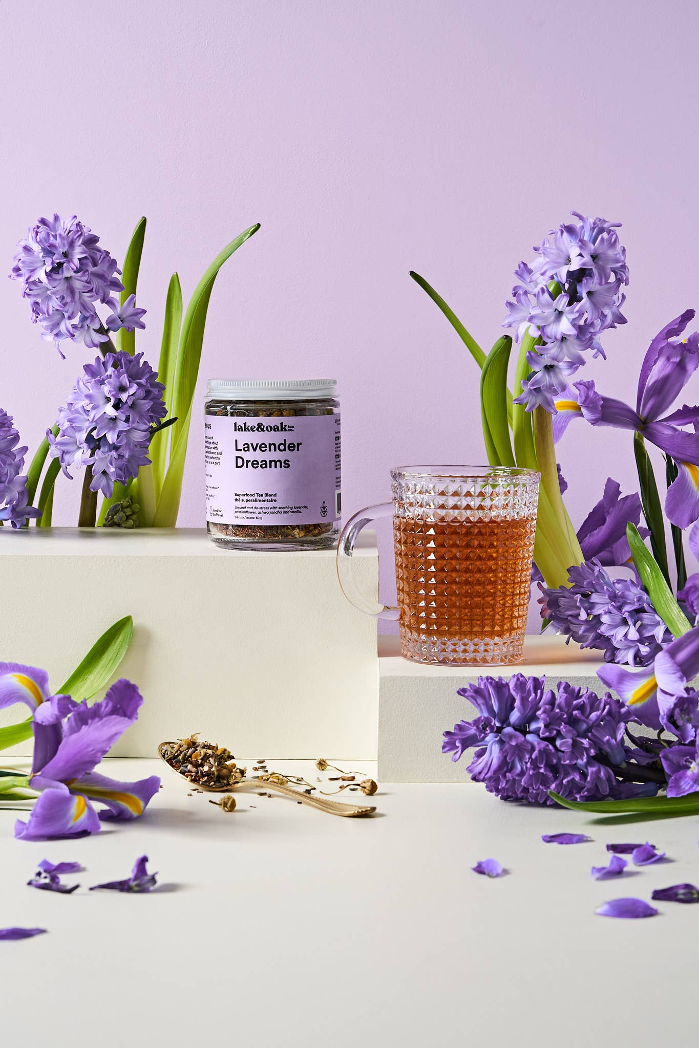 Lavender Dreams - Superfood Tea Blend - 24 Cups