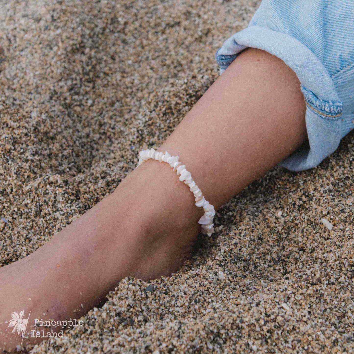 Canggu Surfer Anklet, Beaded Anklet by Pineapple Island