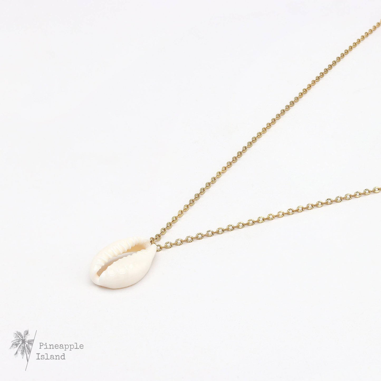 Hideaways Cowrie Shell Necklace by Pineapple Island, Giada Collection