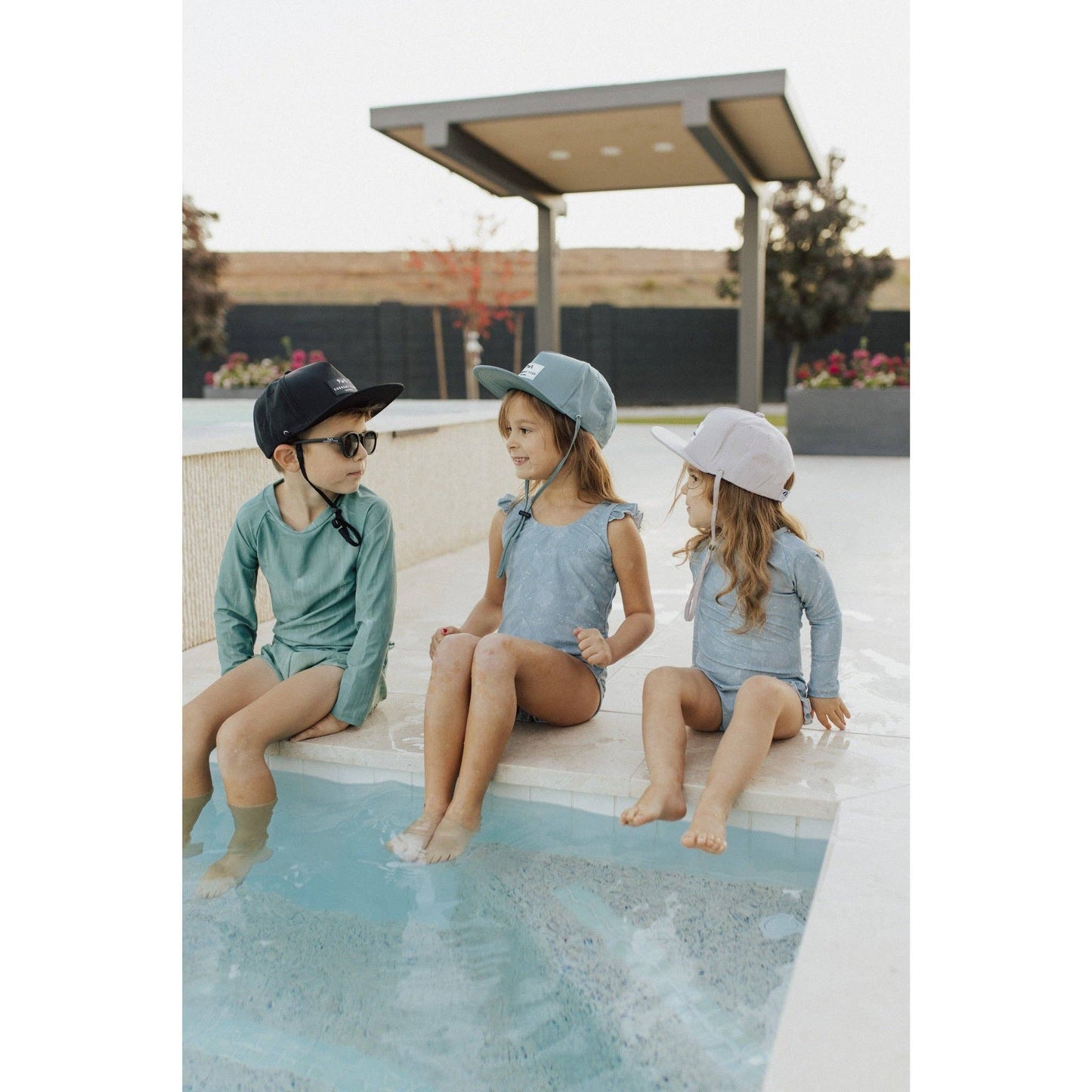 Classic Waterproof Snapback Hats - 8 colours - 4 sizes