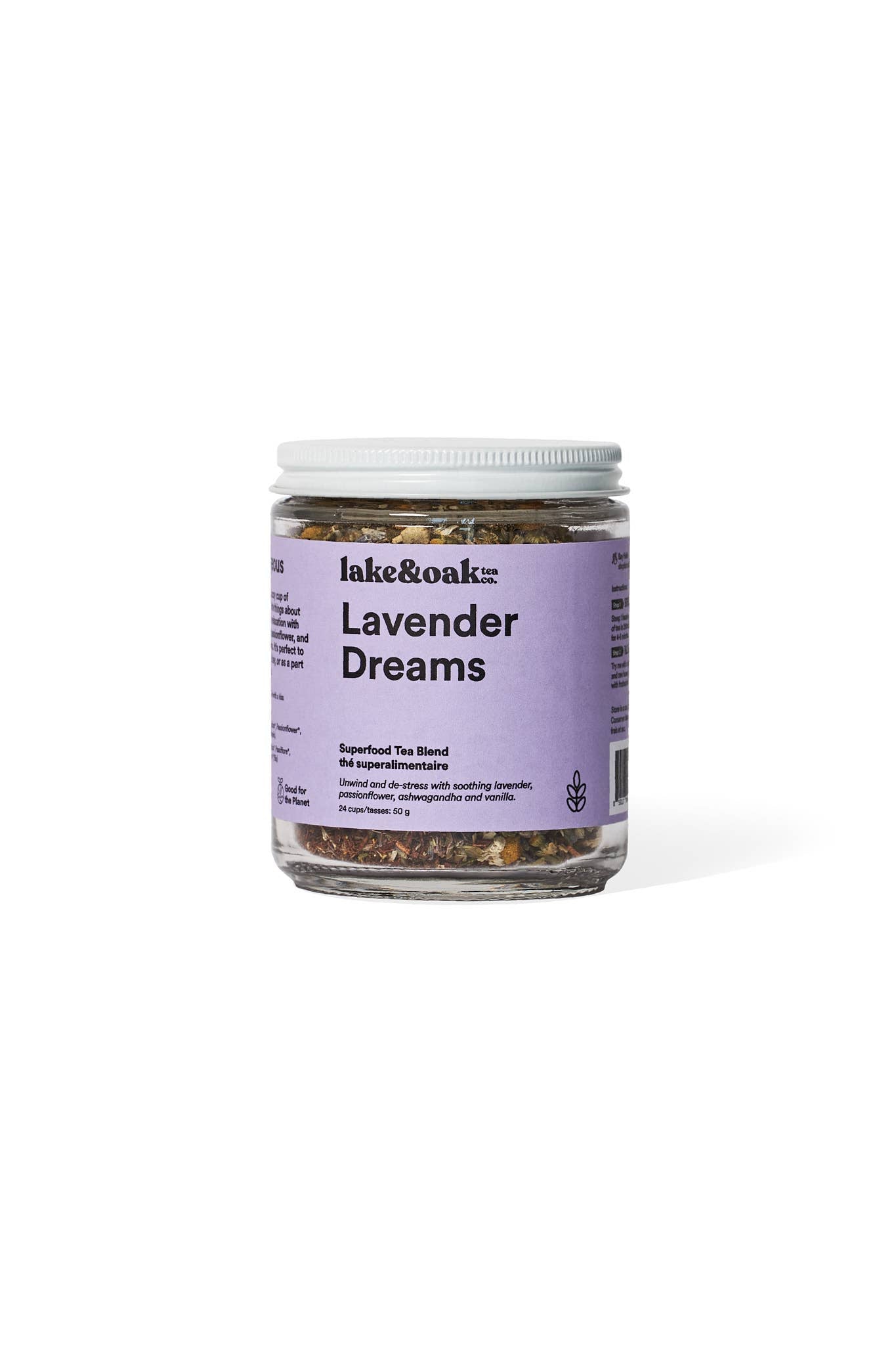 Lavender Dreams - Superfood Tea Blend - 24 Cups