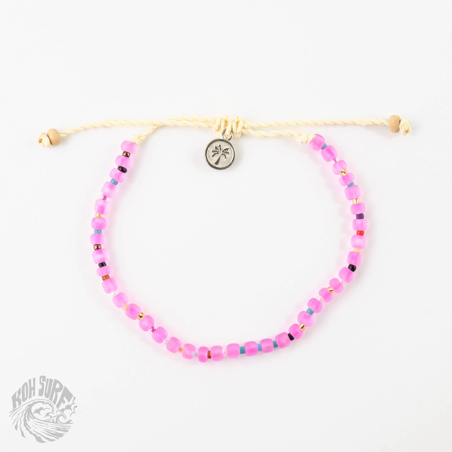 Masceti Beaded Anklet, Surfer, Summer Jewelry by Koh Surf