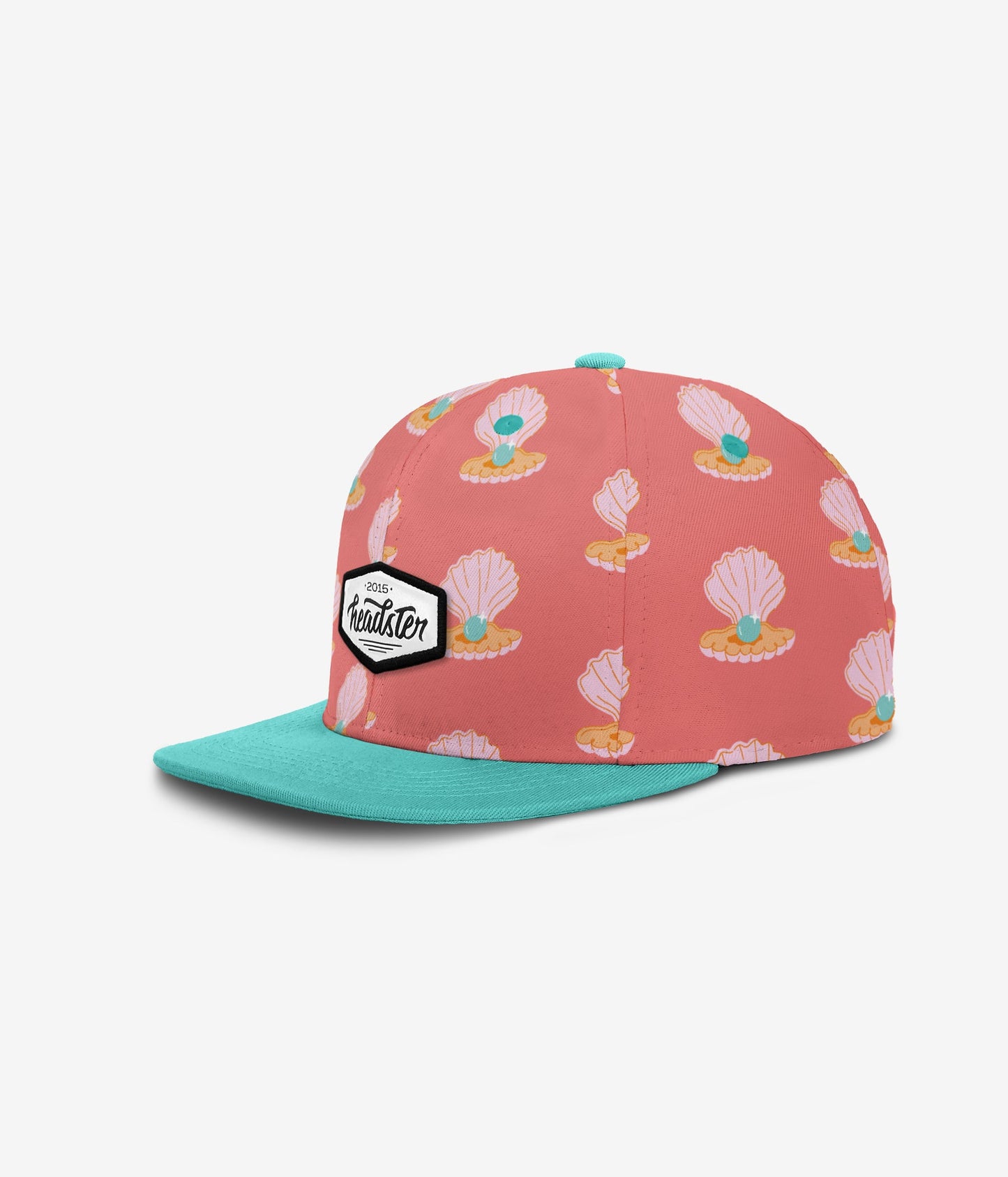 Girly Pearl Snapback - Coral Love