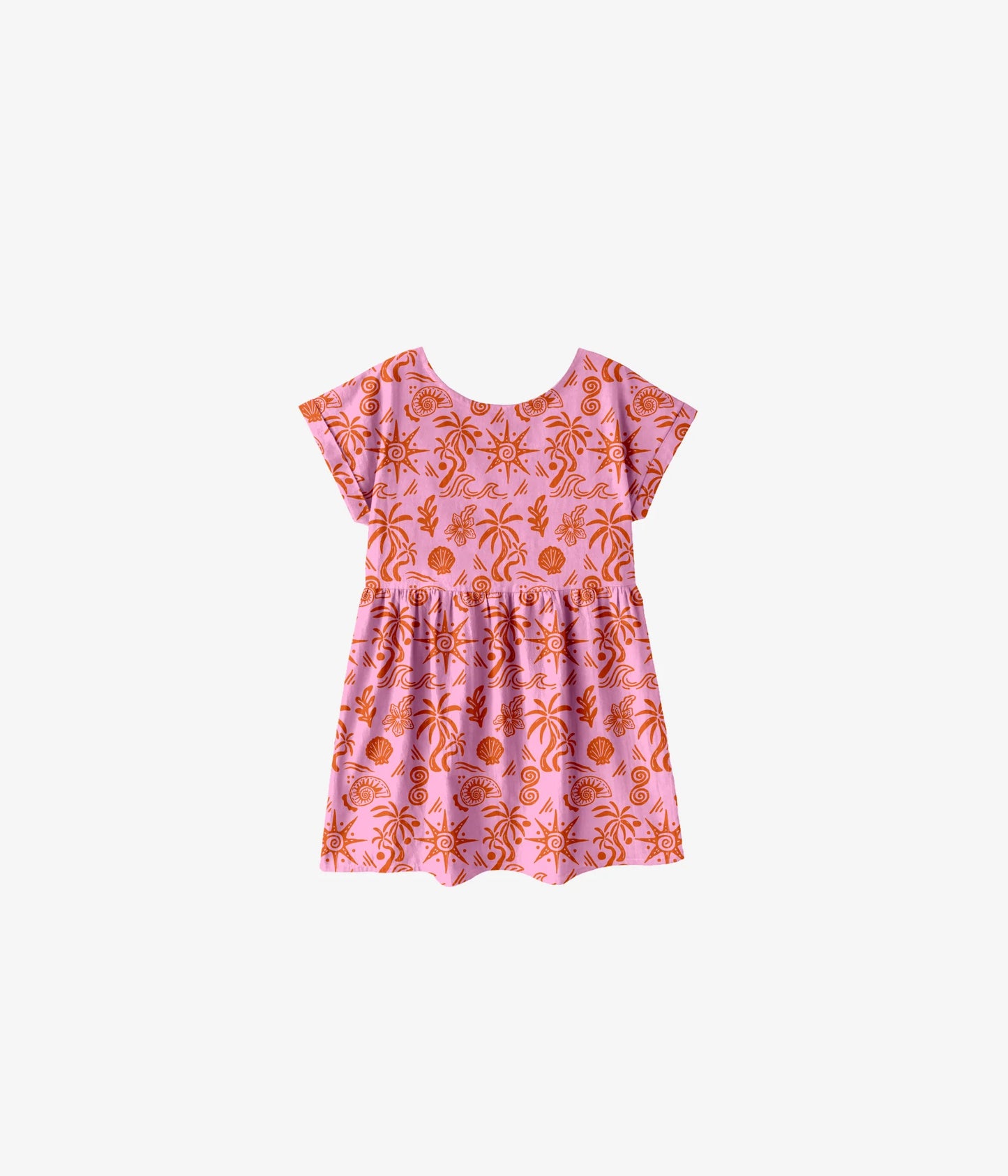 Blush Tides - Baby Doll Dress - Bubblegum