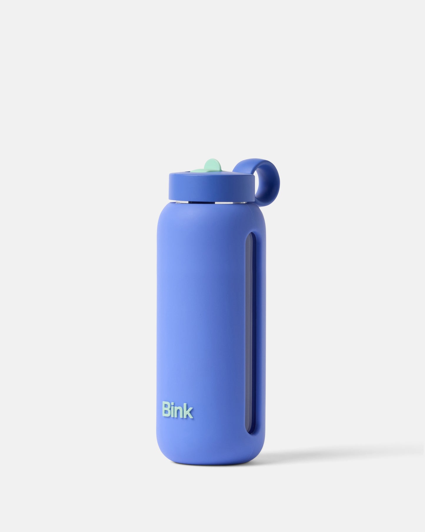 Kids 17oz Glass Water Bottle - Navy