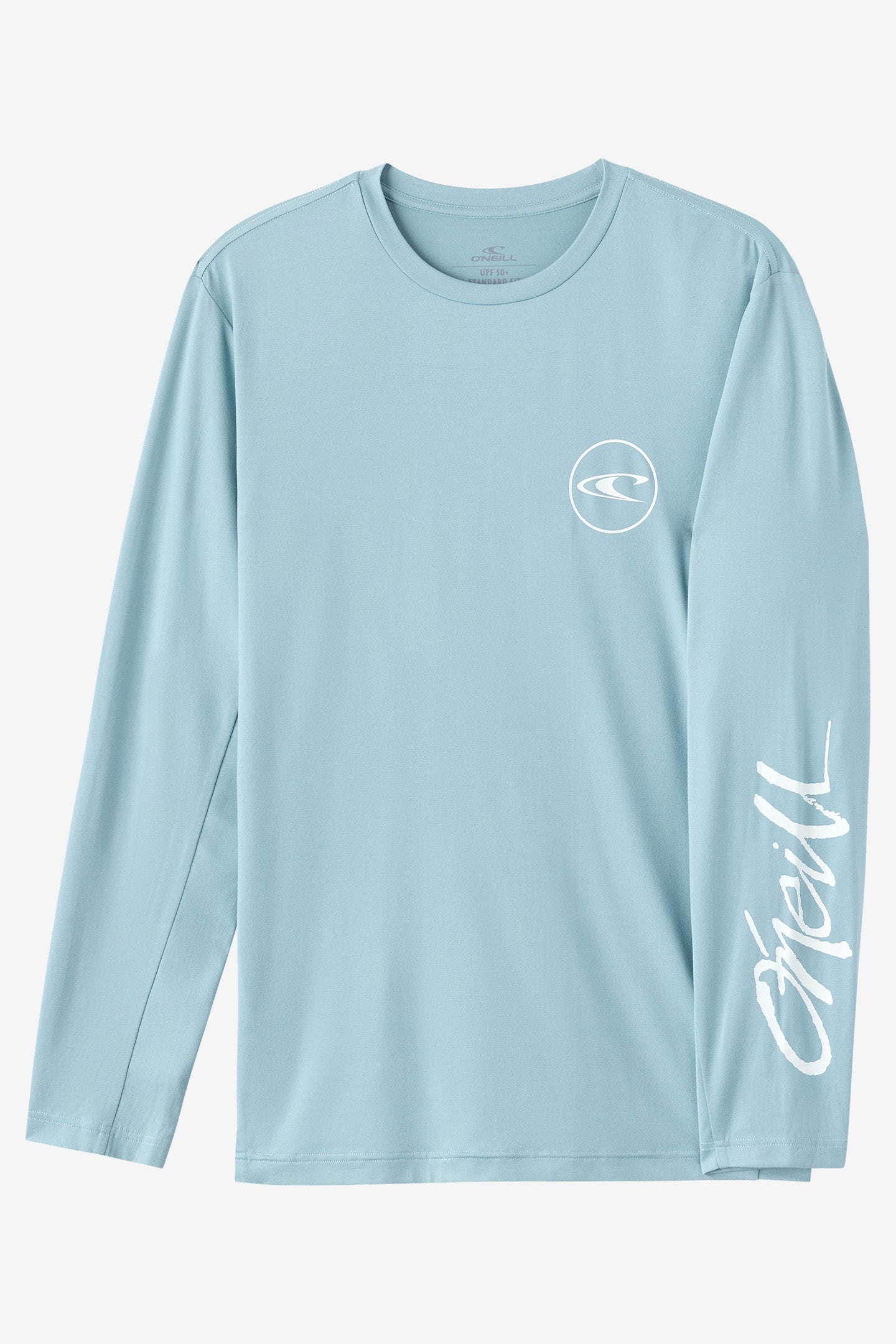 Logo UPF LS Tee - Stone Blue