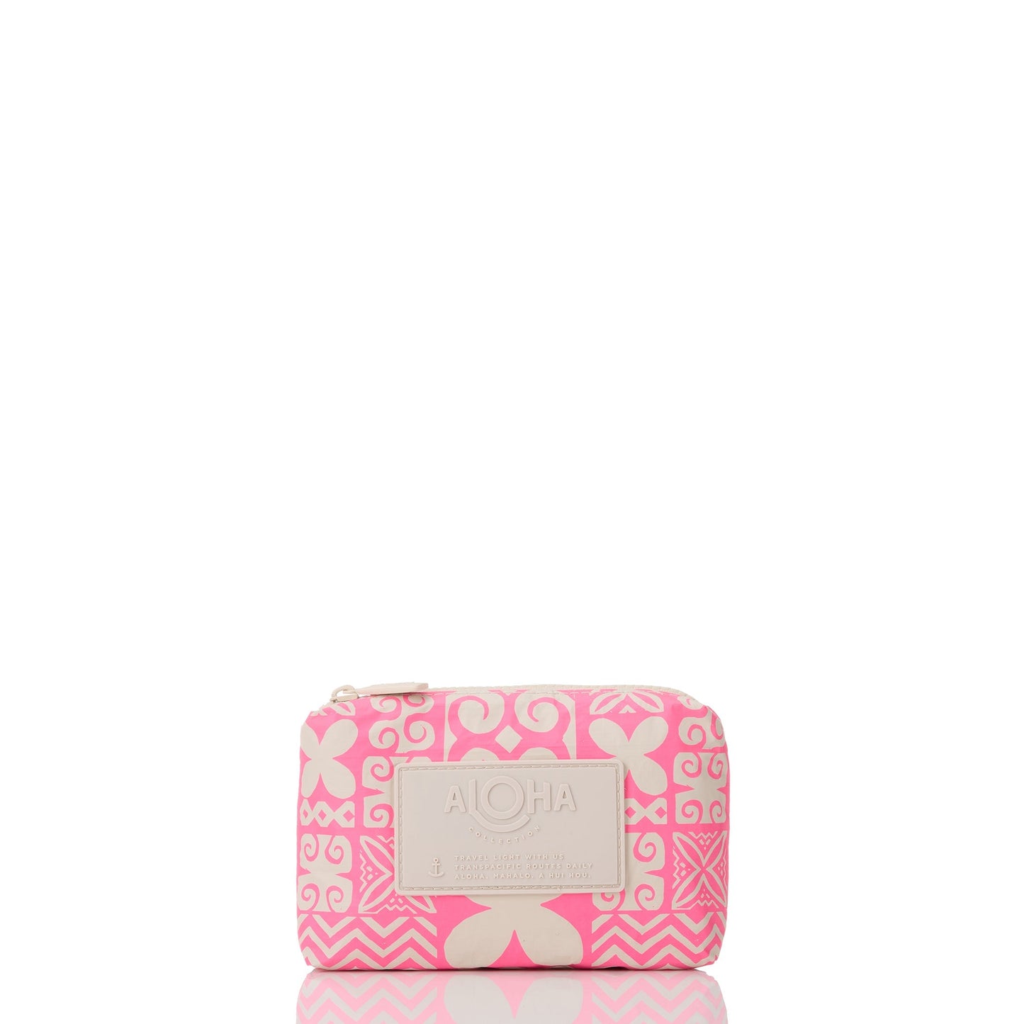 Oceania Mini Pouch - Neon Pink / Sandstone