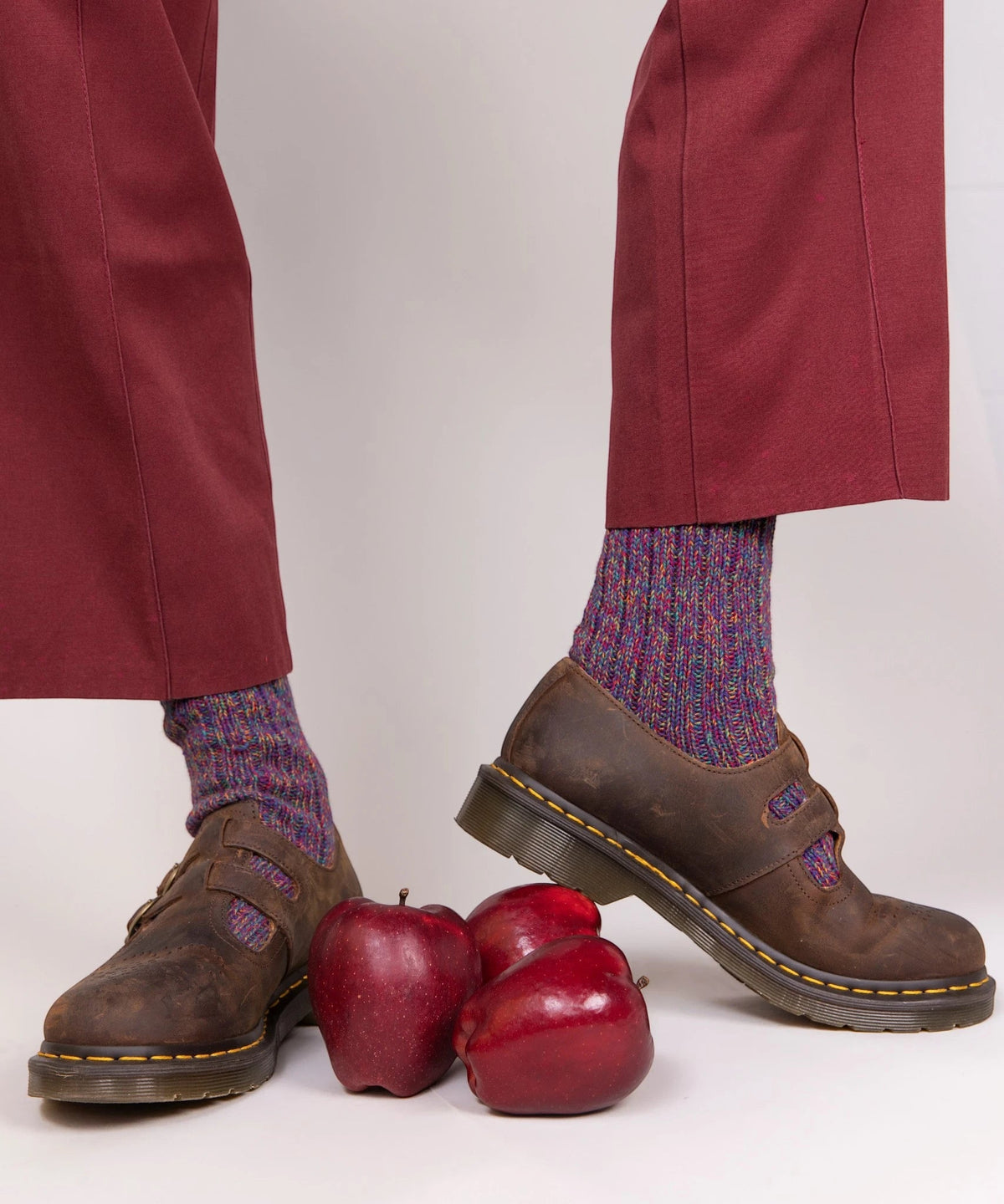 Thick Cotton Socks - Jewel Tones