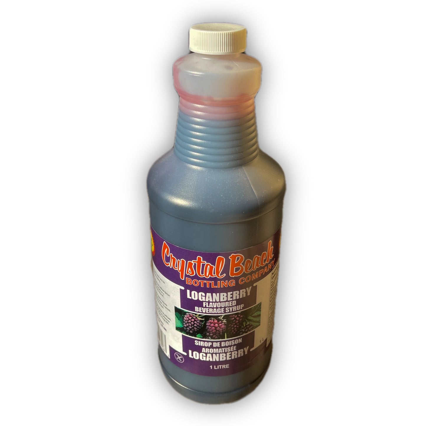 Crystal Beach Original Loganberry Flavoured Beverage Syrup