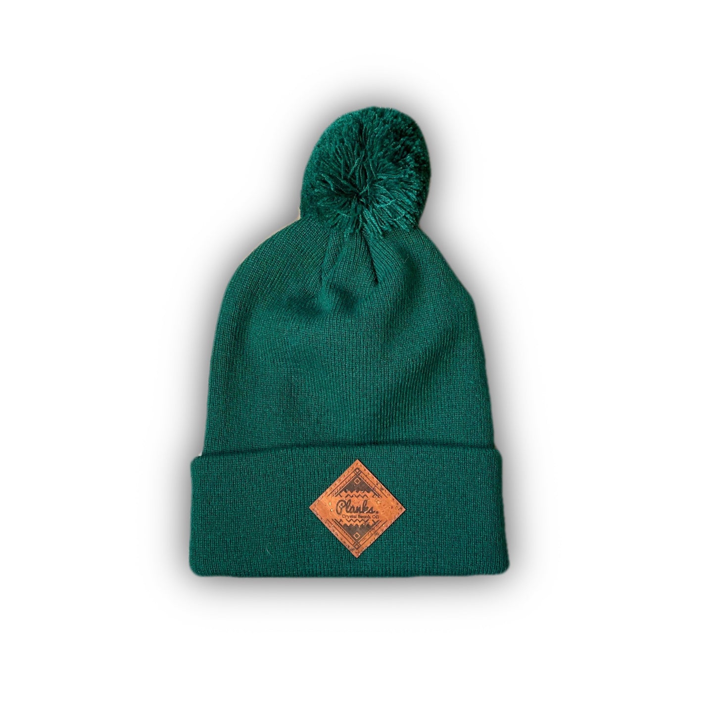 Planks Cork Patch Pom Pom Toques